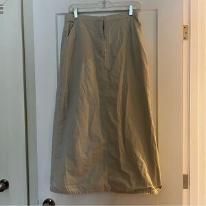 Vintage 💯 Cotton Laura Ashley Maxi Beige Skirt